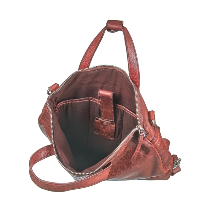 SHOPPER BACKPACK COGNAC
